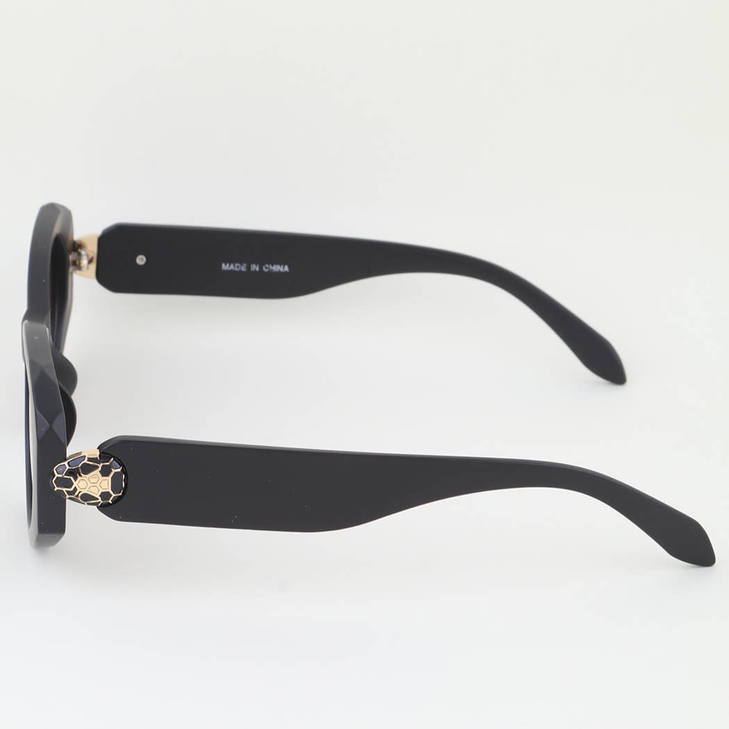 Retro Oval Sunglasses