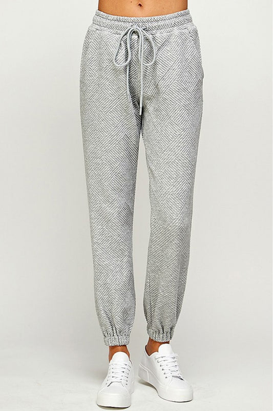 Dorian Textured Lounge Wear Joggers