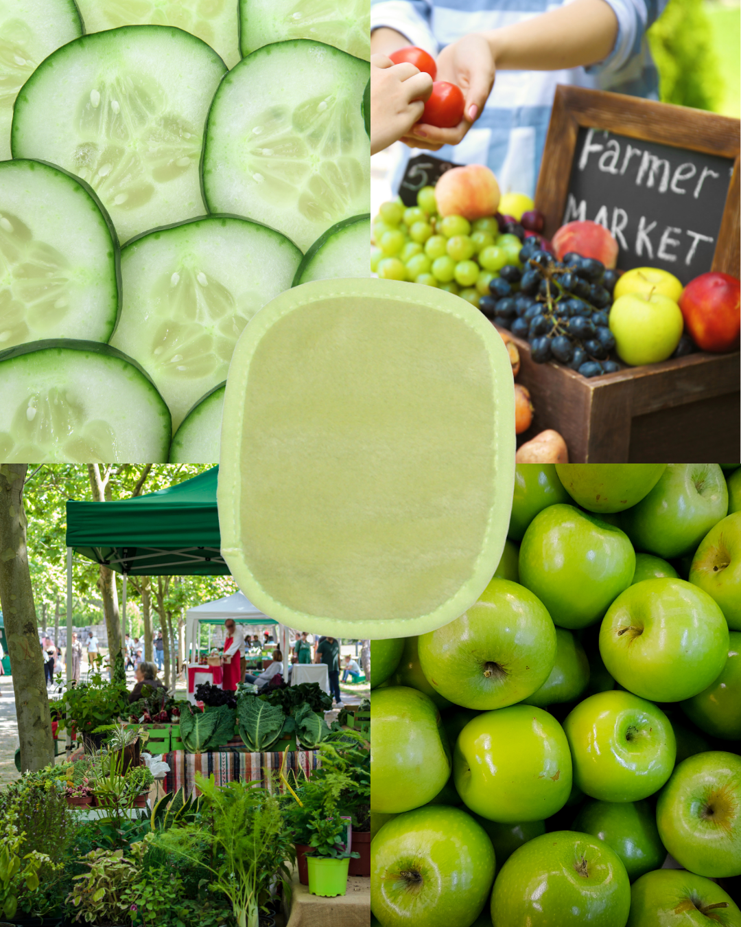 MakeUp Eraser Farmer's Market 7-Day Set with Makeup Bag | Floral & Bright