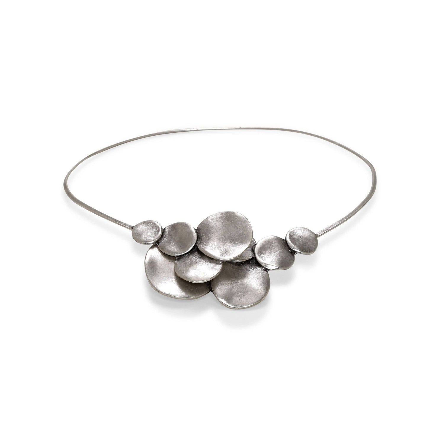 Handmade 925 Silver Plated Pewter Necklace