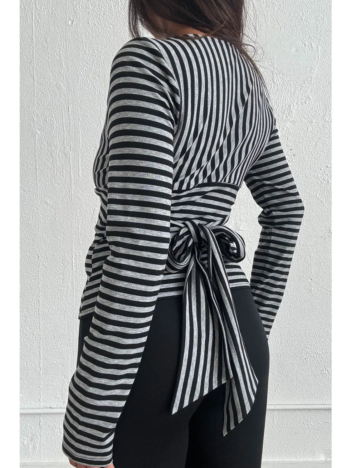 Joy Striped Long Sleeve Top