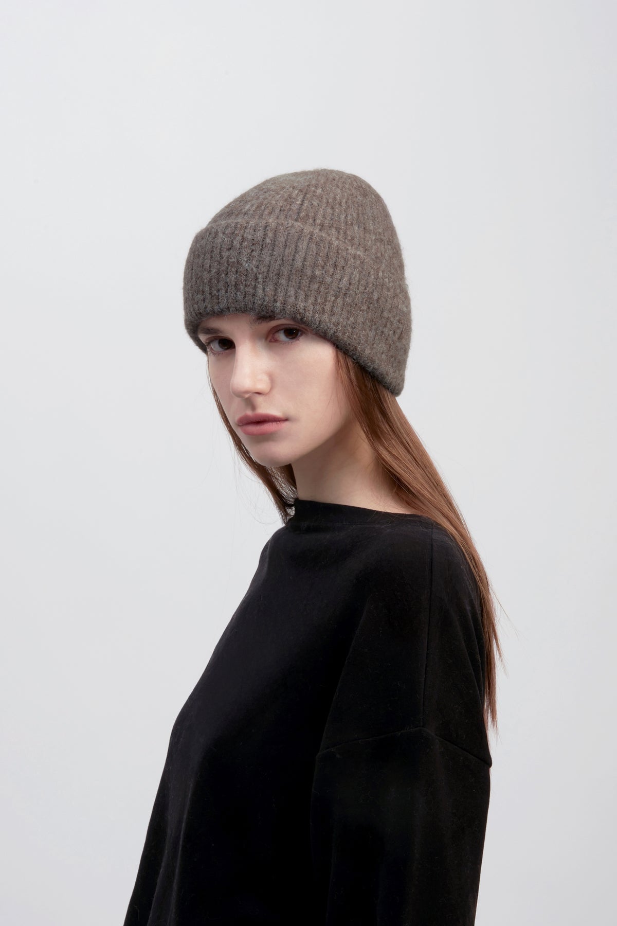 Common Knit Heather Wool Beanie