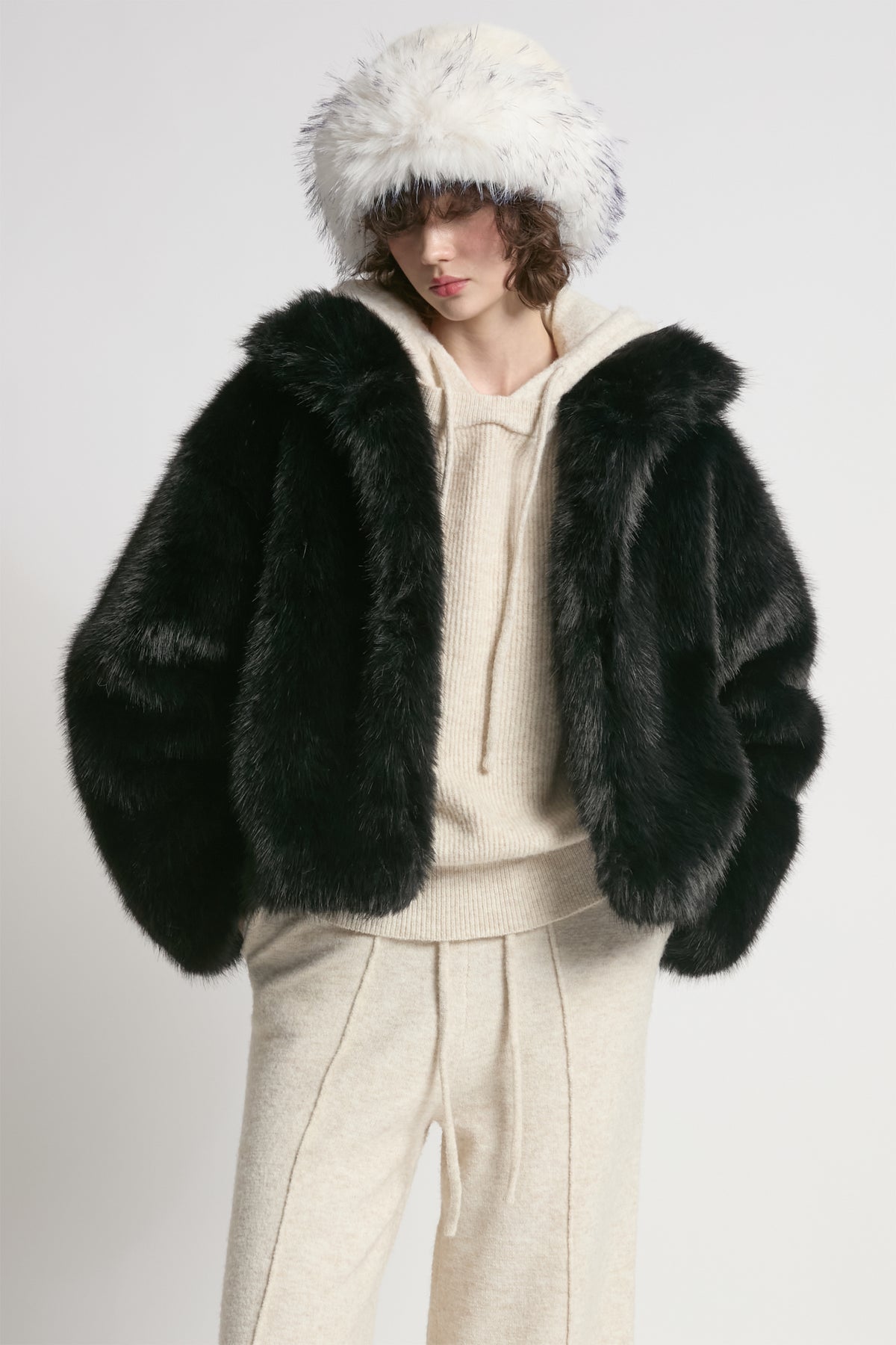 Look By M The Sacha Fur Jacket