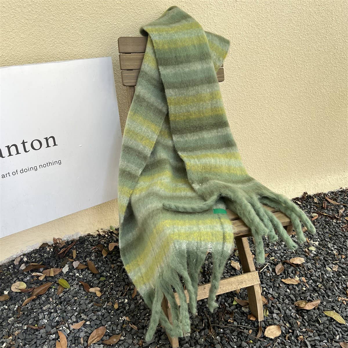 Chunky Striped Scarf
