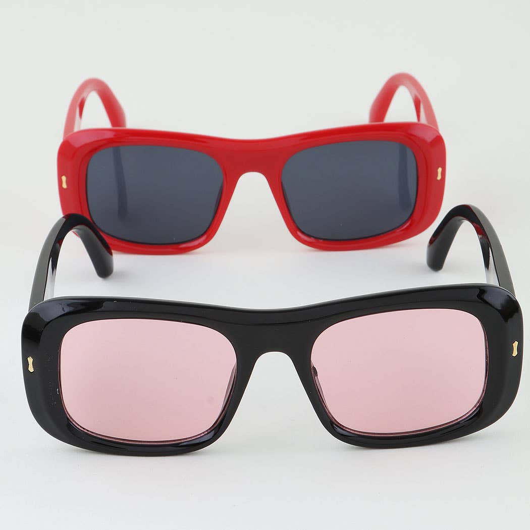Modern Chic Round Sunglasses