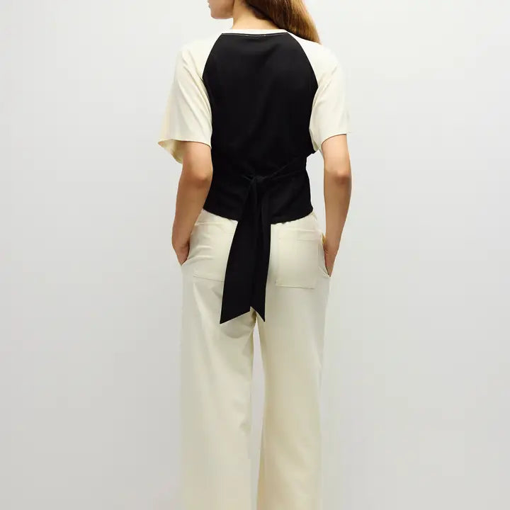 Mod Ref The Taylor Raglan Tie Back Top