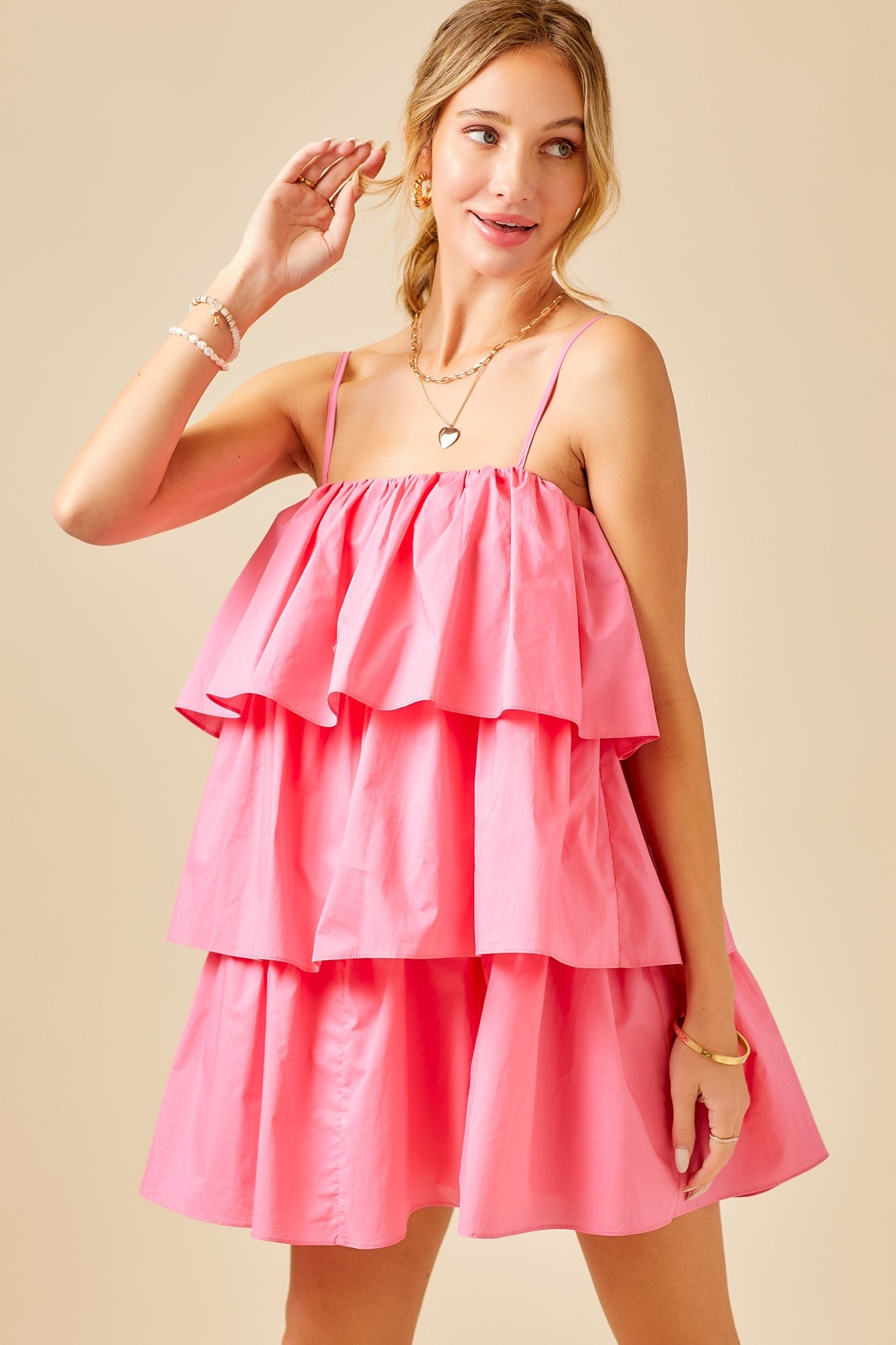 Courtney Tiered Ruffle Dress