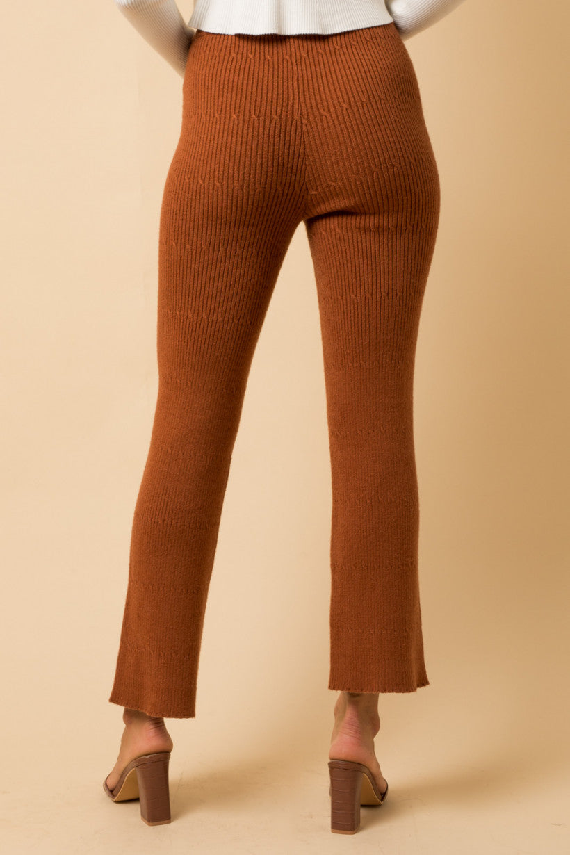 Blair Rib Knit Flare Pants