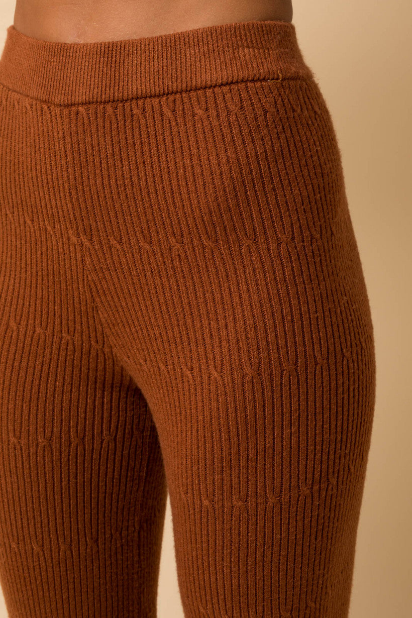 Blair Rib Knit Flare Pants