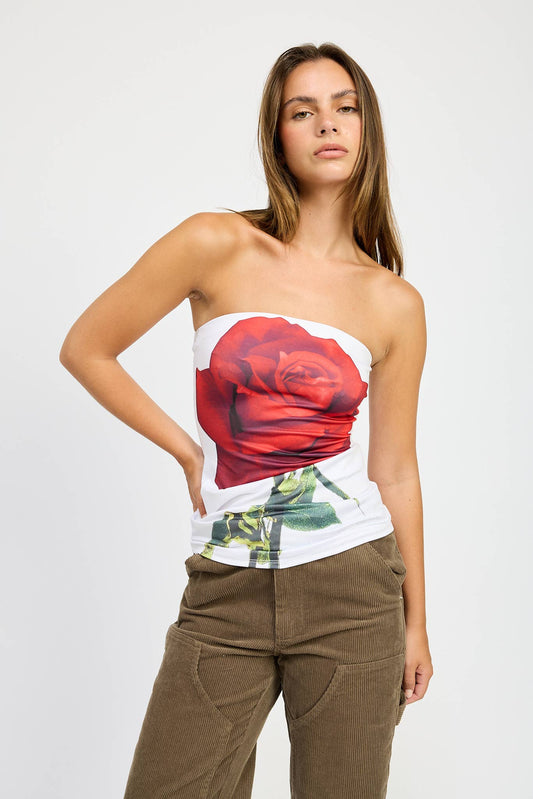 Freya Rose Tube Top