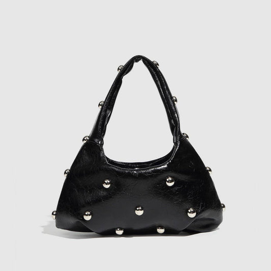 Mushroom Stud Punk Shoulder Bag
