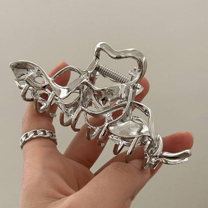 Irregular Metal Claw Clip