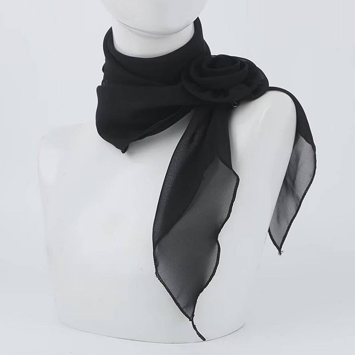 Rose Neck Scarf