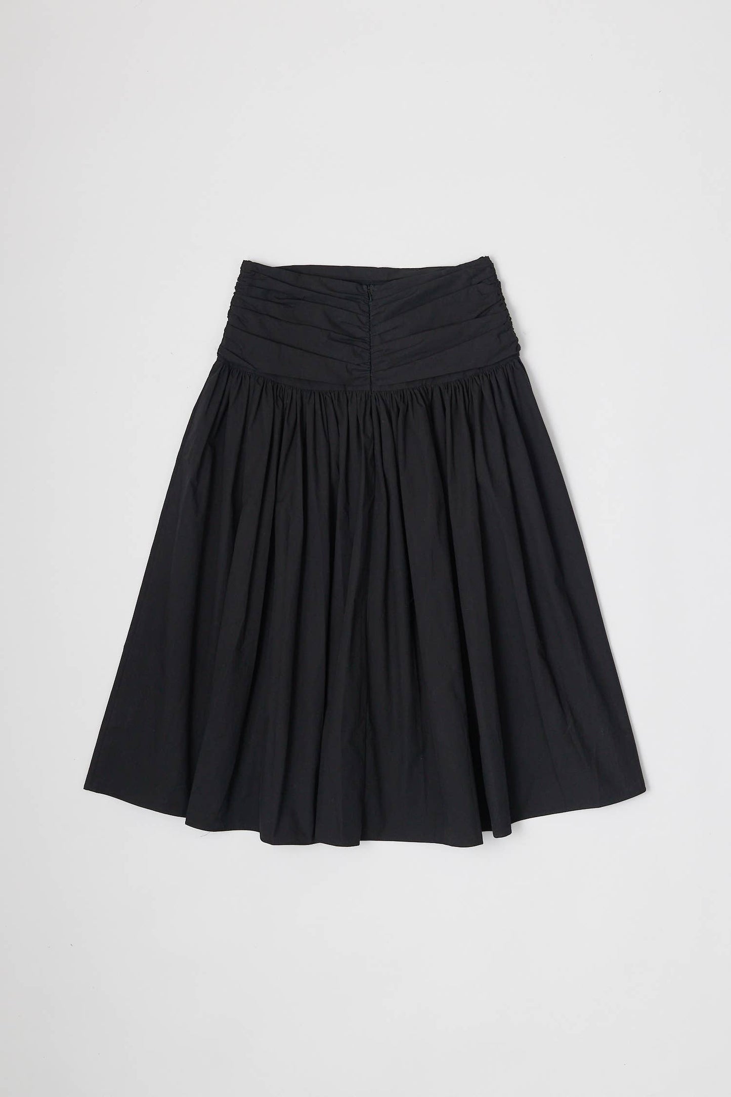 The Mariana A-Line Skirt with Wrap Waist Detail