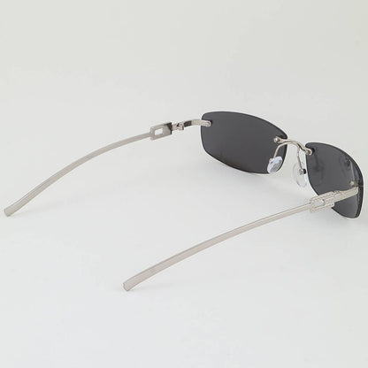 Modern Buckle Gradient Sunglasses