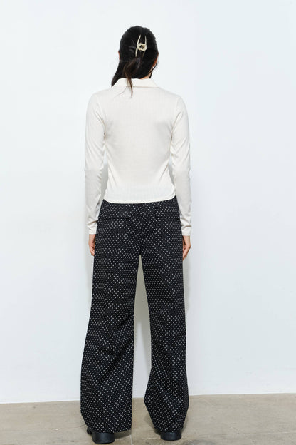 Haley Polka Dot Drawstring Pants