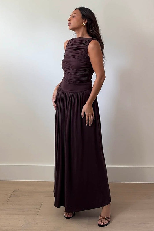 Faelynn Ruched Maxi Dress