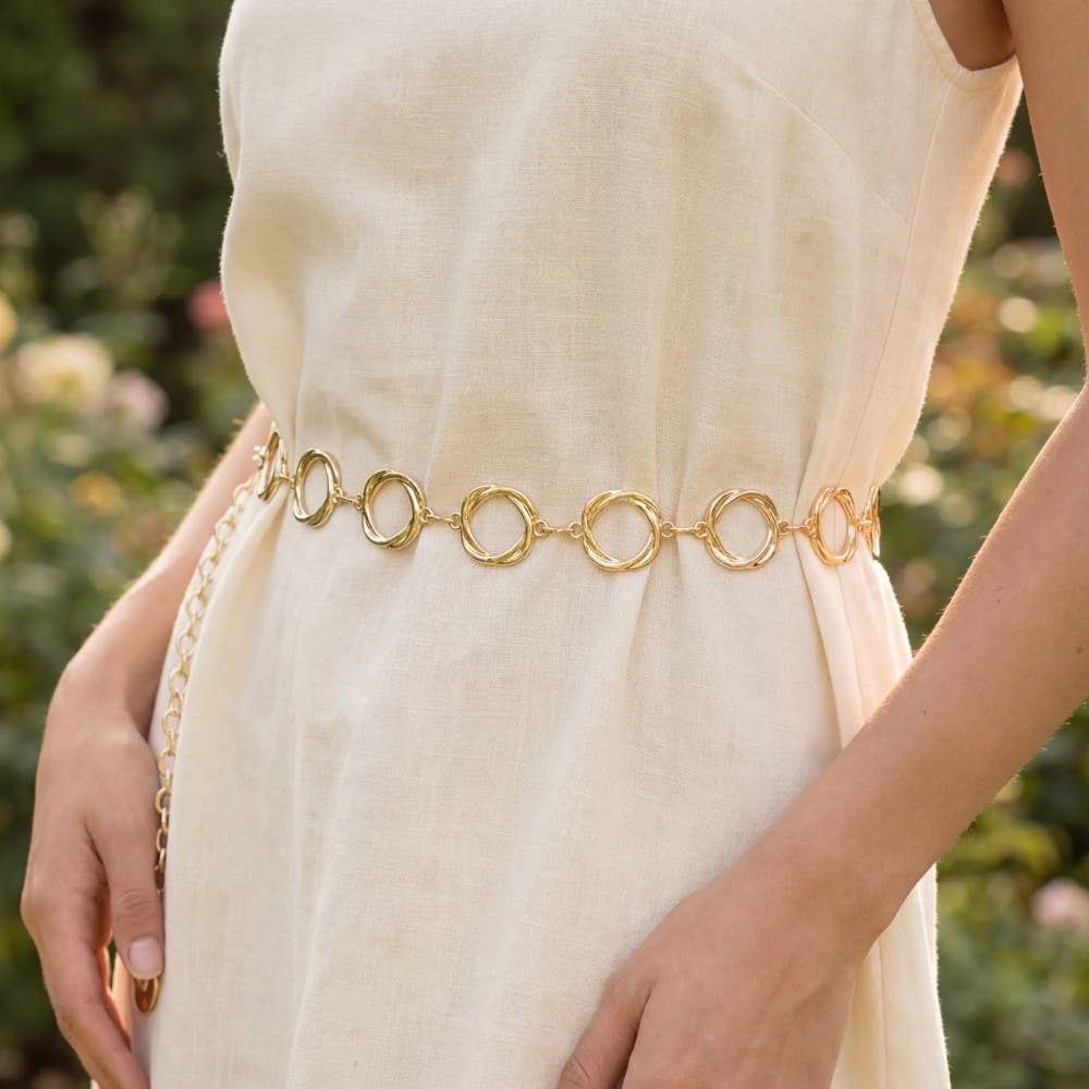 Circle Link Chain Belt