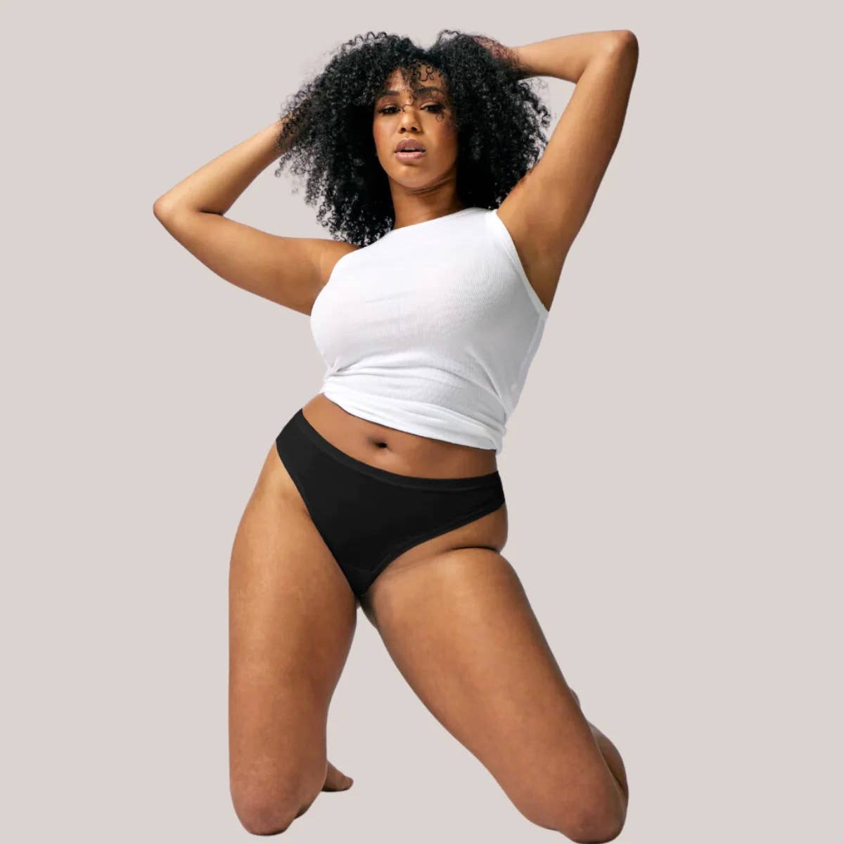 Travel Underwear | Panic Panties Flex Fit Thong in Pouch
