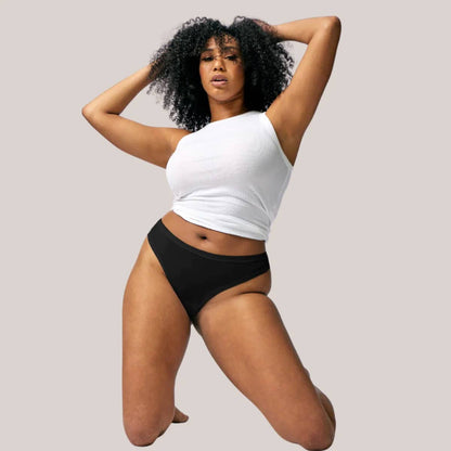 Travel Underwear | Panic Panties Flex Fit Thong in Pouch