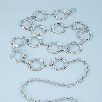 Circle Link Chain Belt