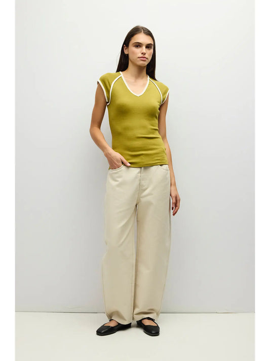 All Row The Patricia Raglan Knit Top