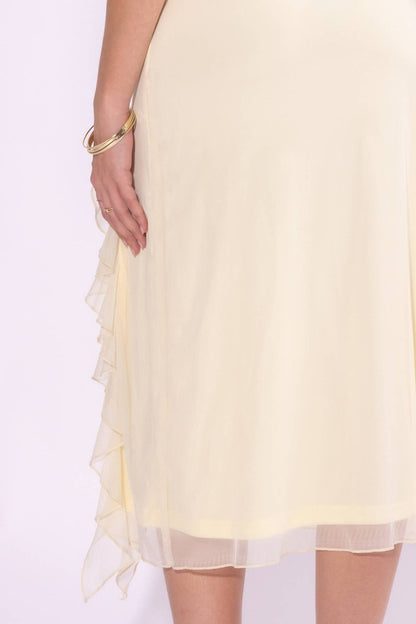 Ivanna Mesh Midi Dress