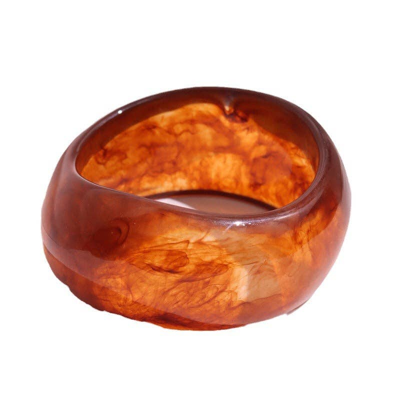 Irregular Chunky Acrylic Bracelet