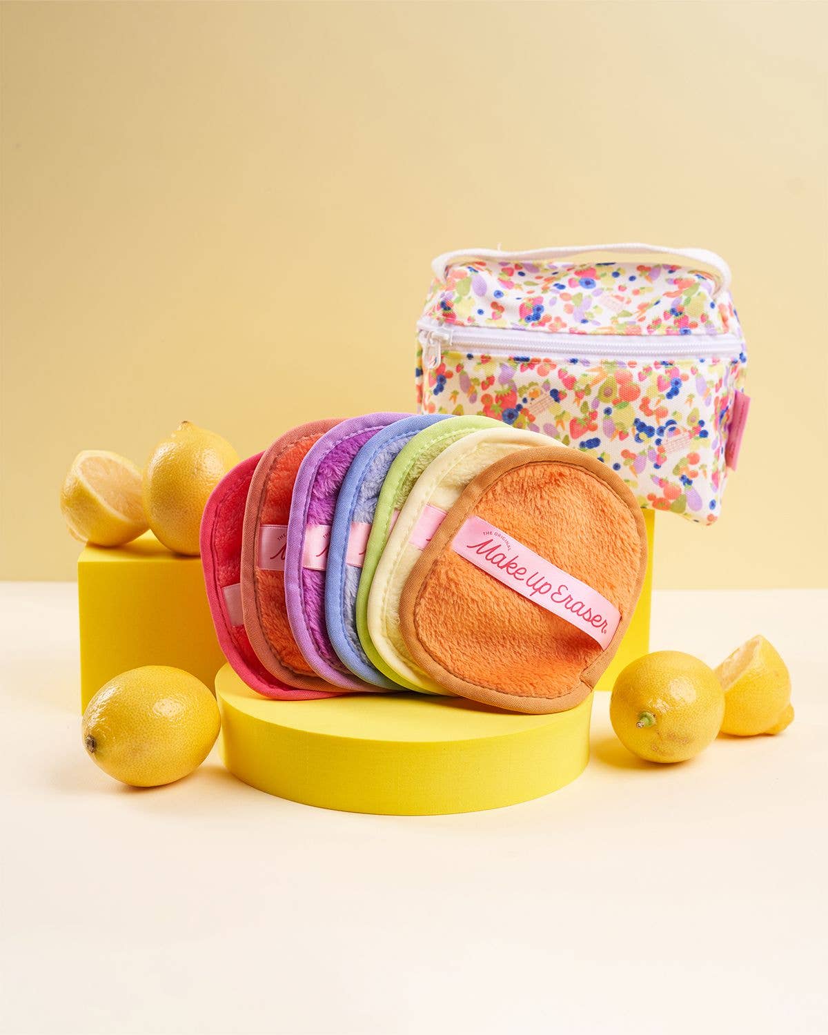 MakeUp Eraser Farmer's Market 7-Day Set with Makeup Bag | Floral & Bright