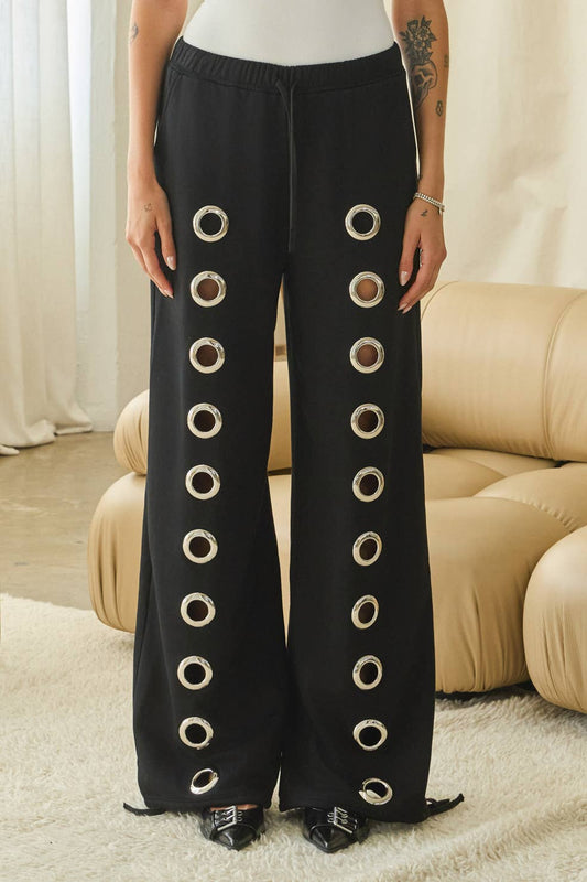 Foxie Grommet Sweatpants