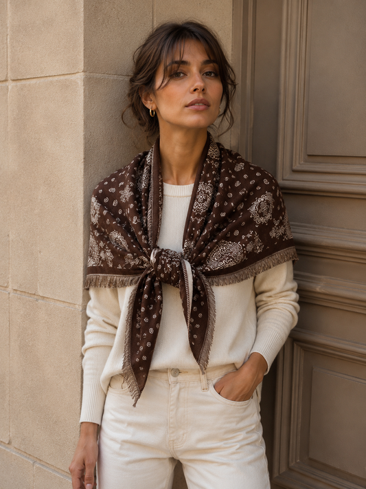 Thick Triangle Bandana Scarf