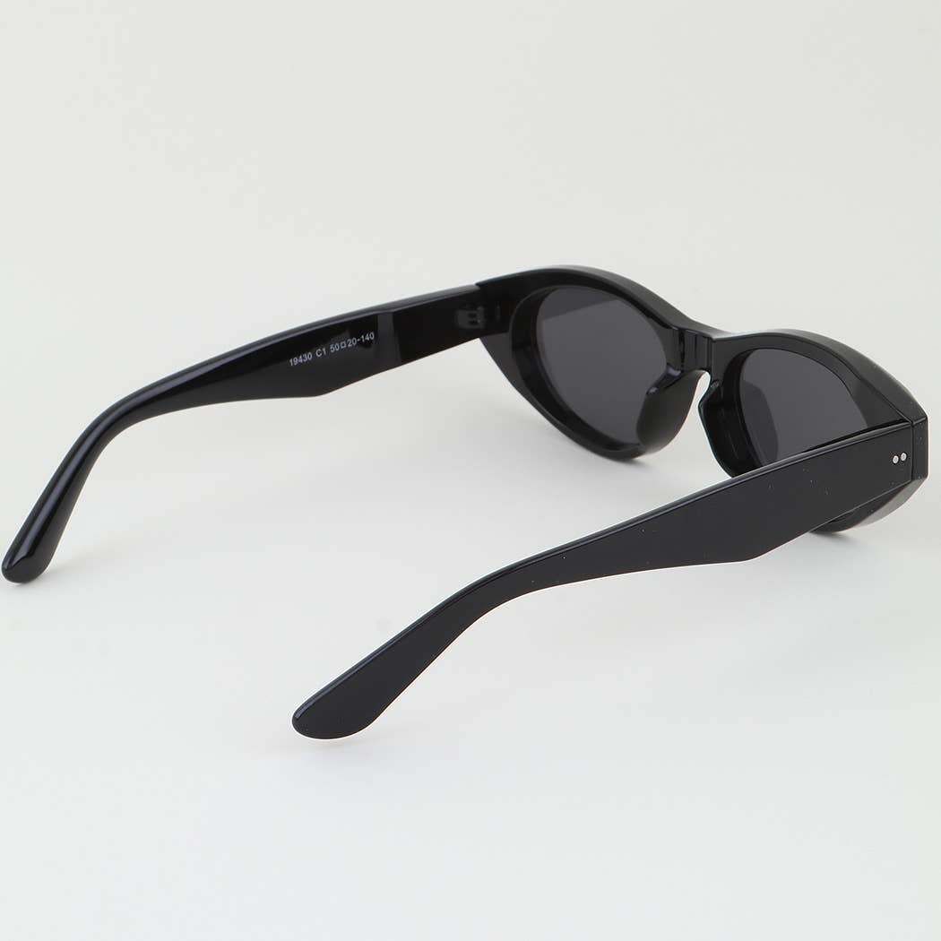 Modern Diamond Round Sunglasses
