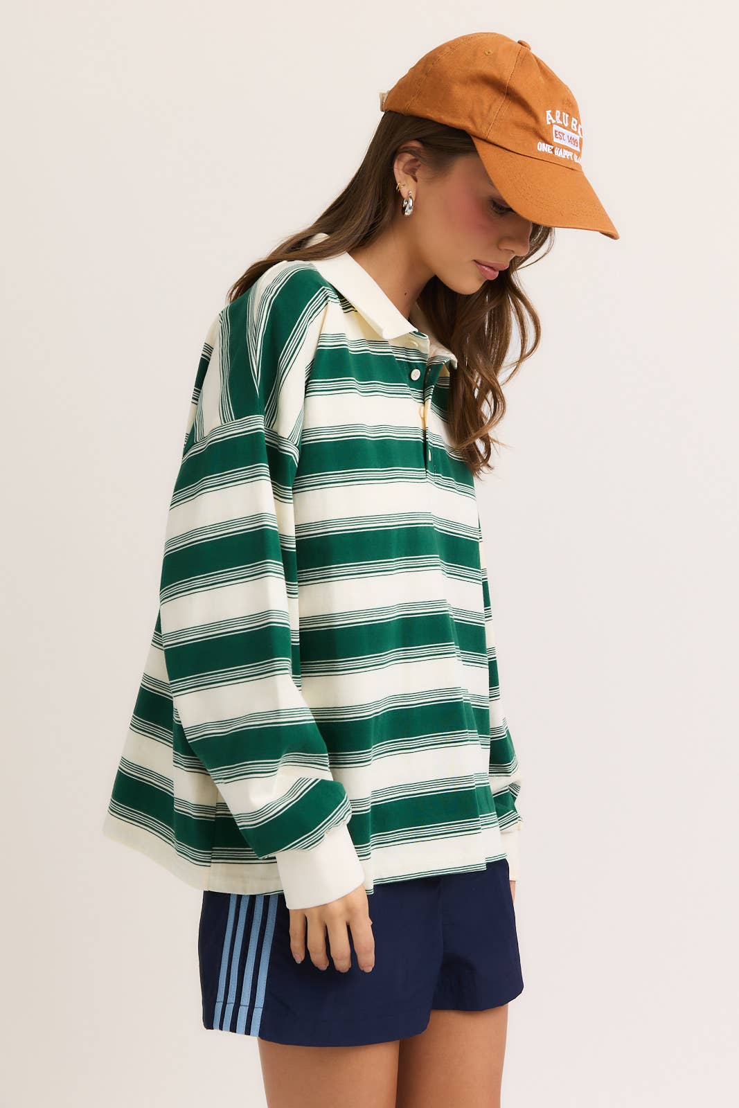 Indiana Long Sleeve Rugby Top