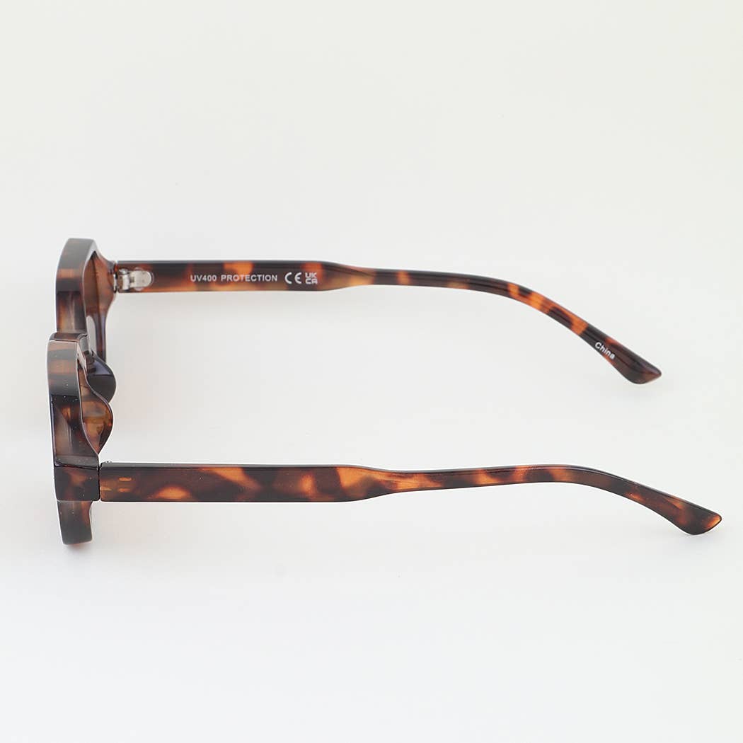 Diamond Cut Block Sunglasses