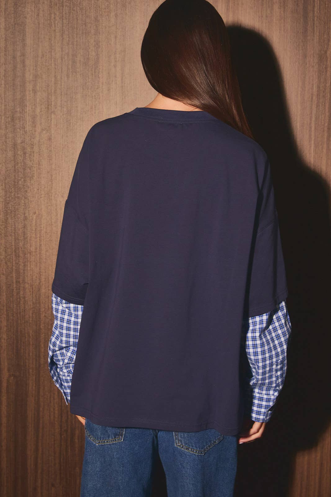 Julissa Contrast Long Sleeve T-Shirt