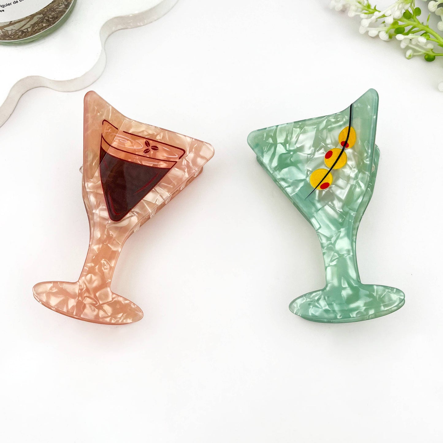 Cocktail Claw Clips