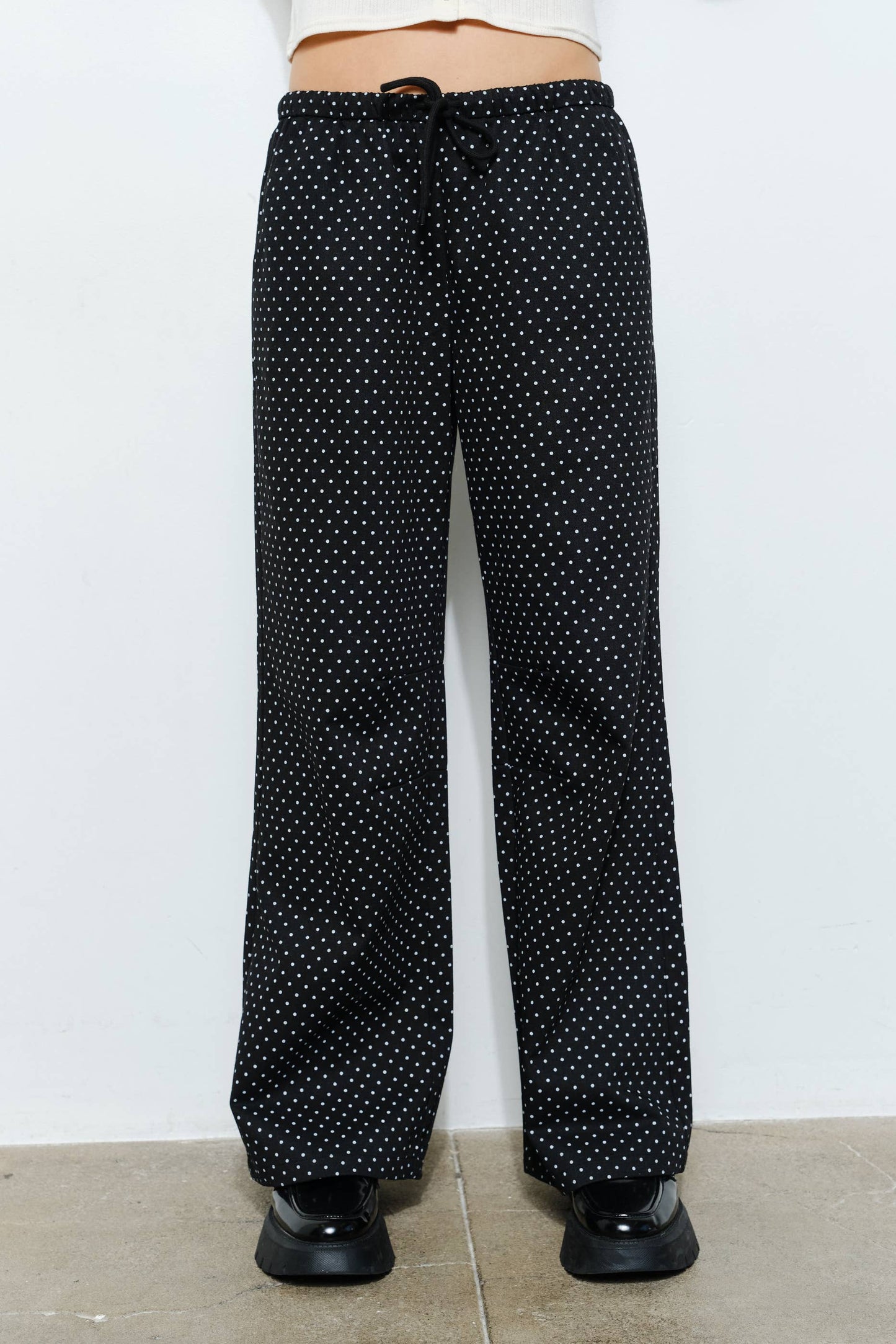 Haley Polka Dot Drawstring Pants