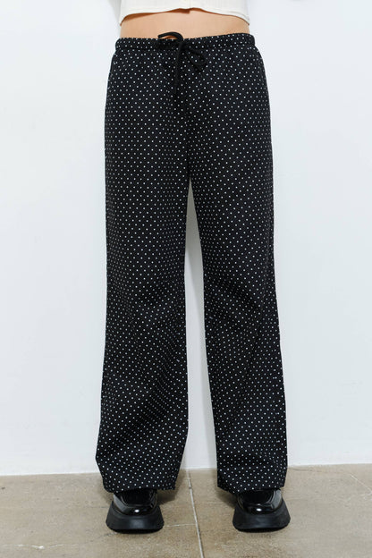 Haley Polka Dot Drawstring Pants