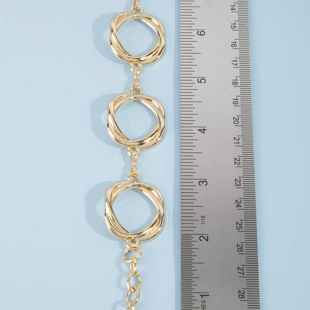 Circle Link Chain Belt