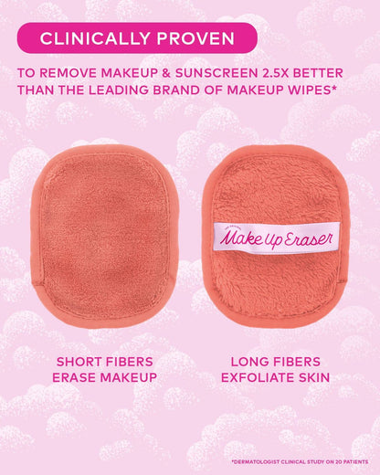 MakeUp Eraser Farmer's Market 7-Day Set with Makeup Bag | Floral & Bright