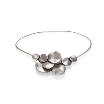 Handmade 925 Silver Plated Pewter Necklace