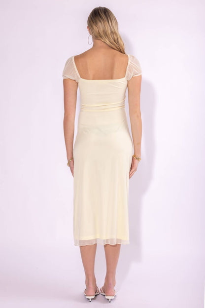 Ivanna Mesh Midi Dress