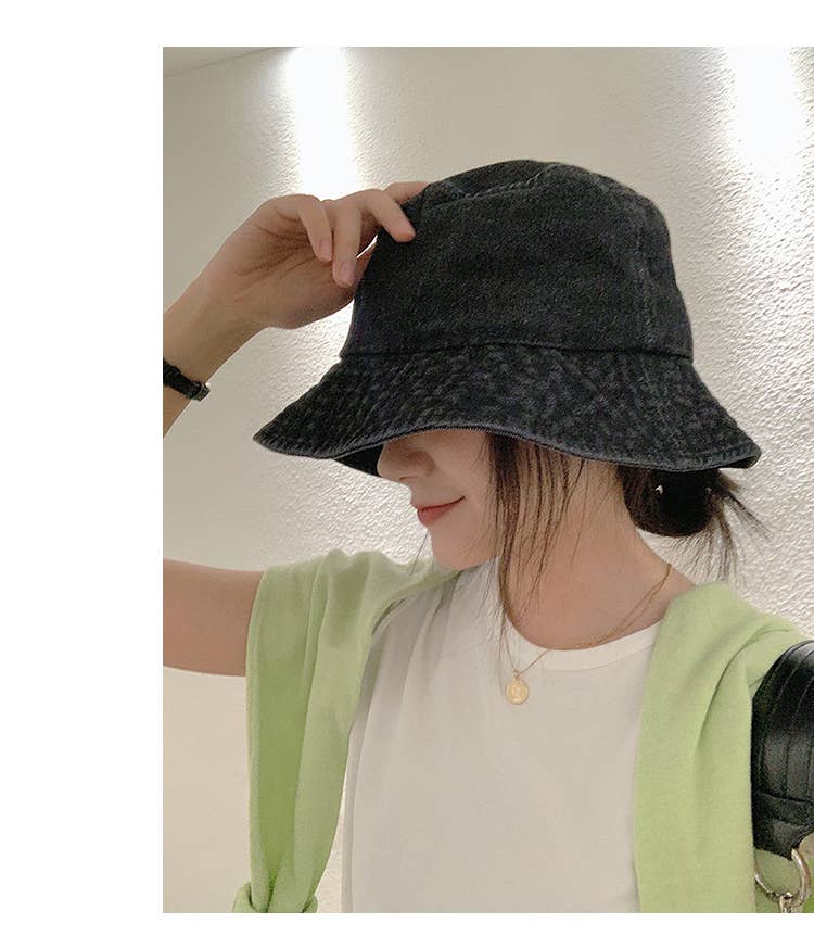 Denim Bucket Hat