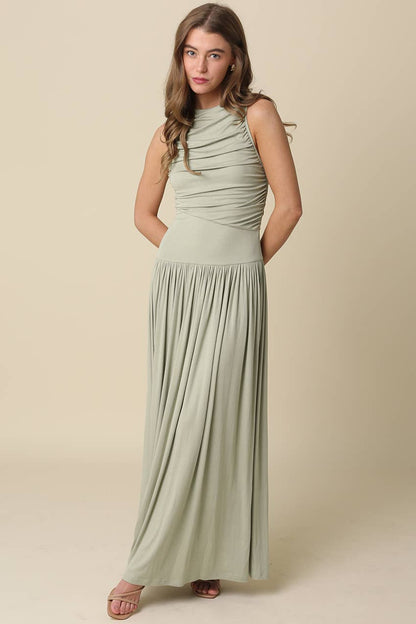 Hendrix Ruched Maxi Dress