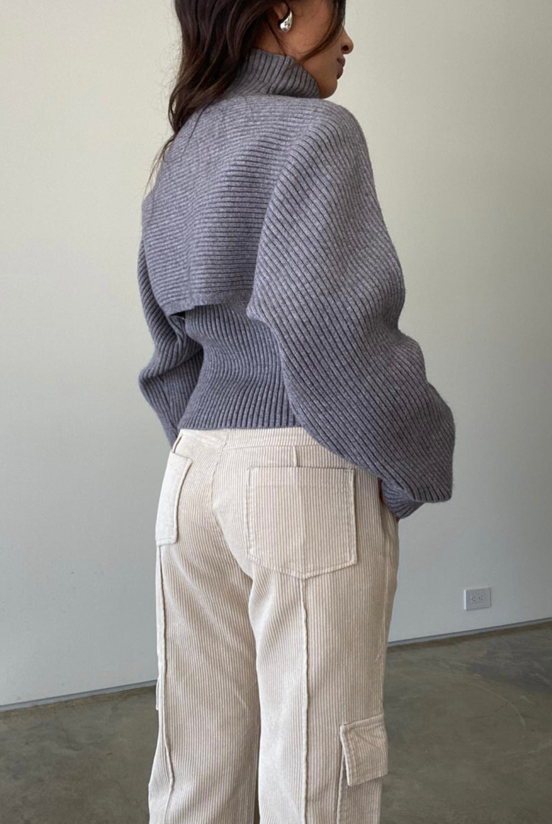 Darian Knit Tank Bolero Set