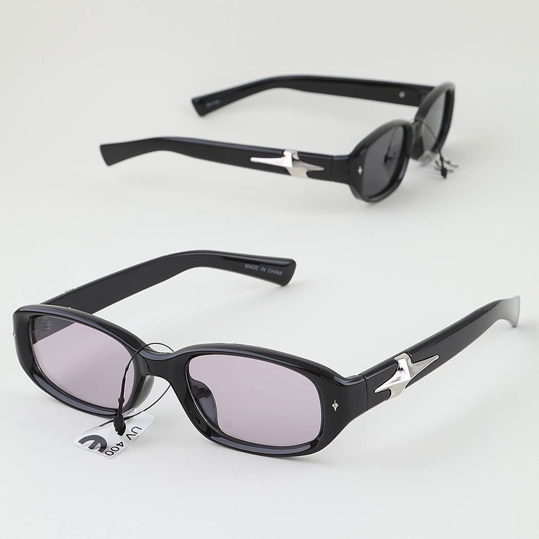Grunge Diamond Bar Sunglasses