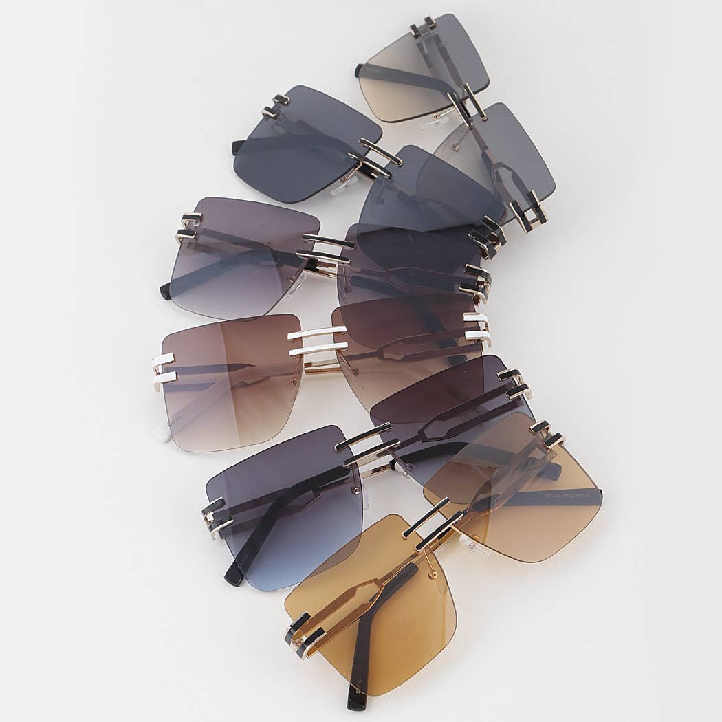 Double Oversized Sunglasses
