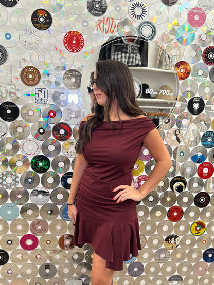 Gracelynn Off The Shoulder Mini Dress