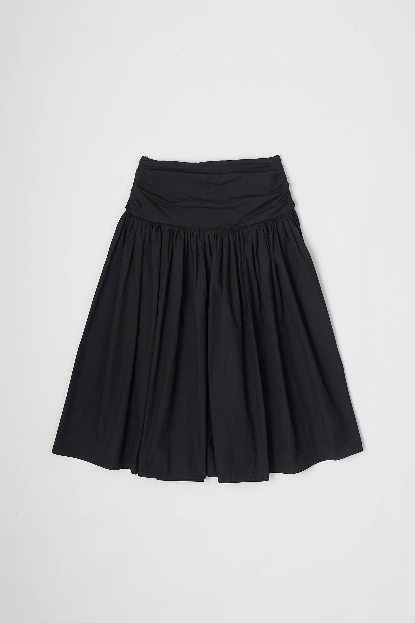 The Mariana A-Line Skirt with Wrap Waist Detail