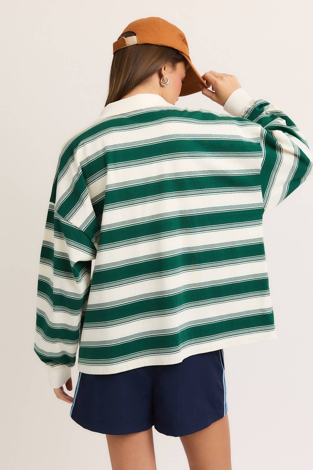Indiana Long Sleeve Rugby Top